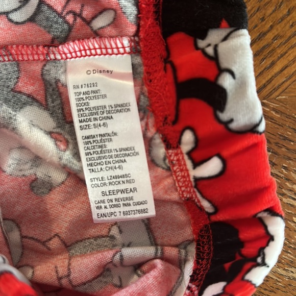 Disney pjs excellent condition size small - Picture 5 of 6